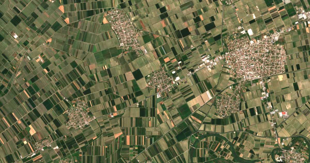 Carte satellite de Vrysákion