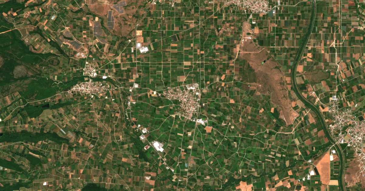 Carte satellite de Episkopí