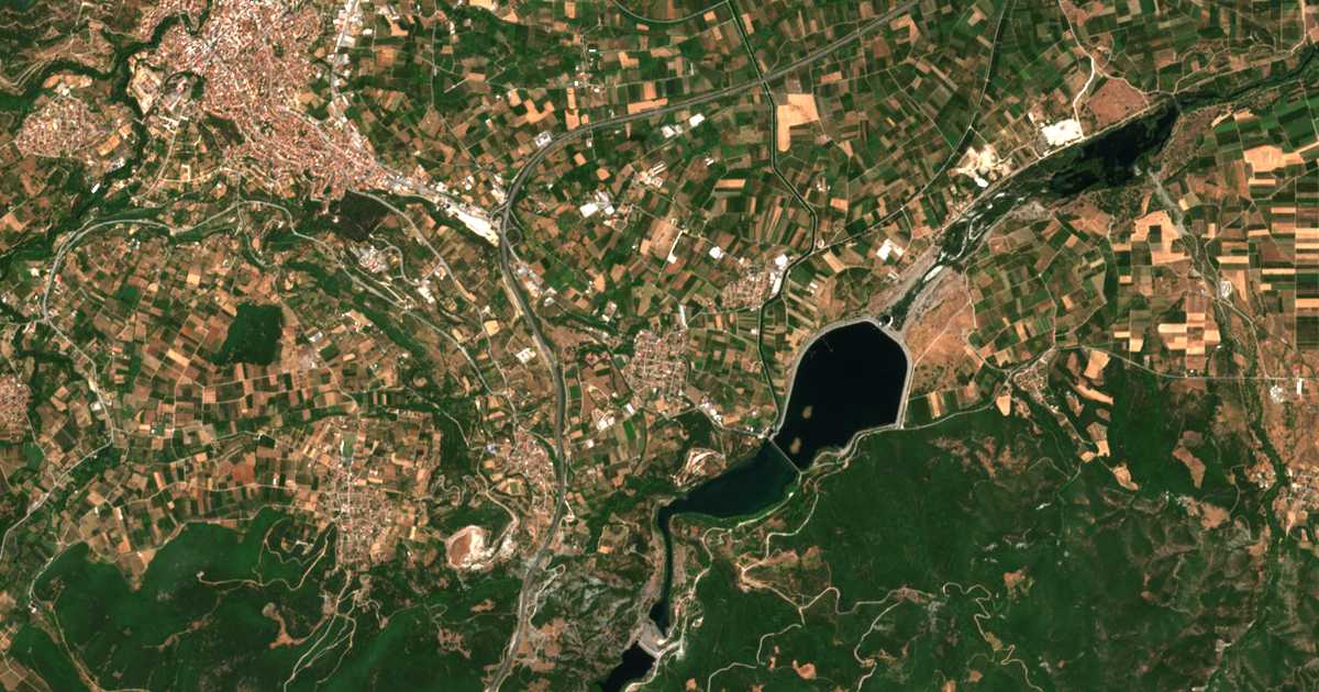 Carte satellite de Agía Varvára