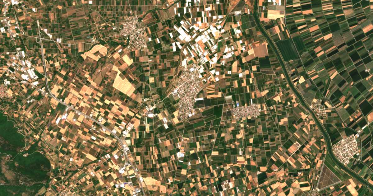 Carte satellite de Ágios Geórgios