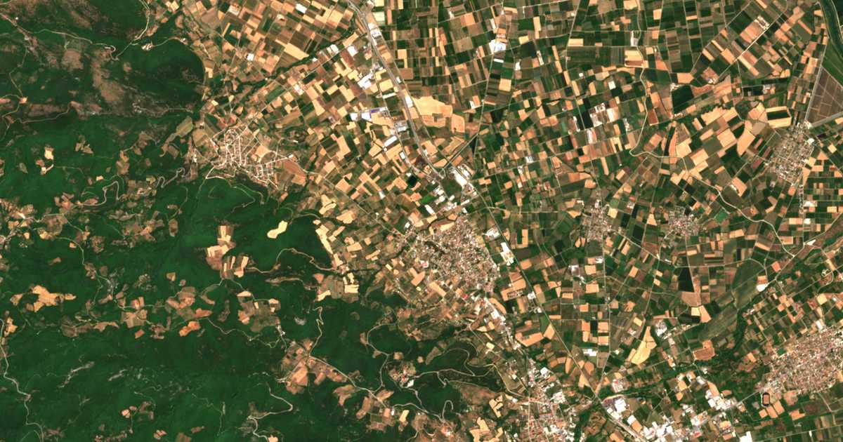 Carte satellite de Ágios Nikólaos