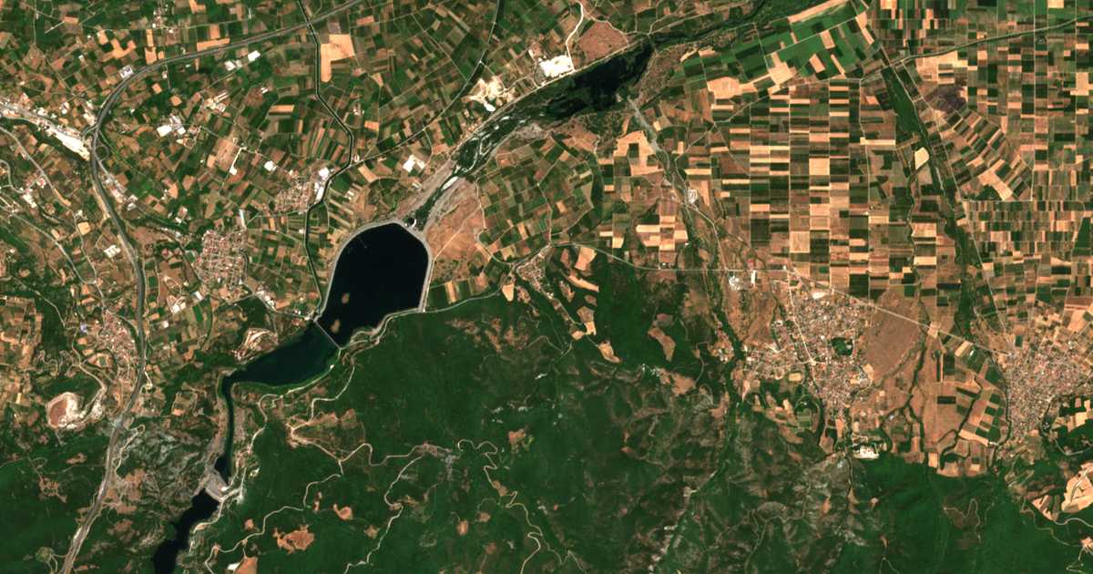 Carte satellite de Metóchion Prodrómou
