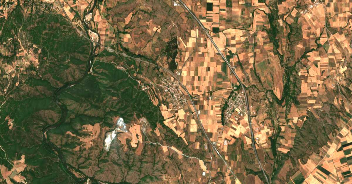 Carte satellite de Mikródasos