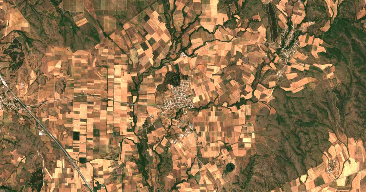 Carte satellite de Pontoïráklia