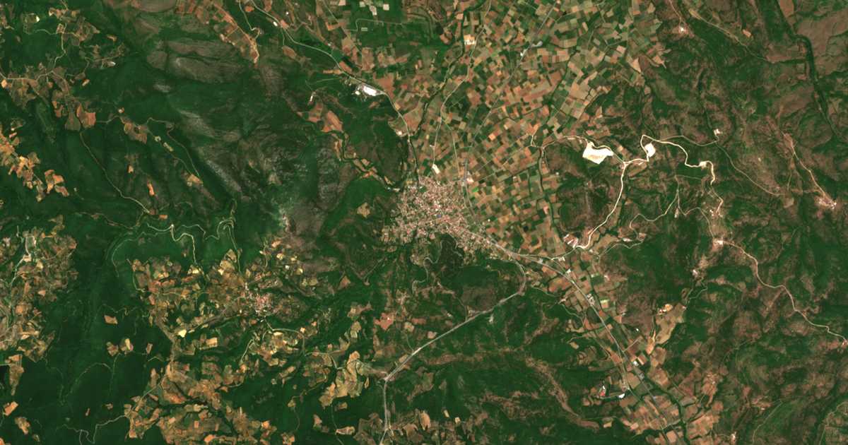 Carte satellite de Apsolas