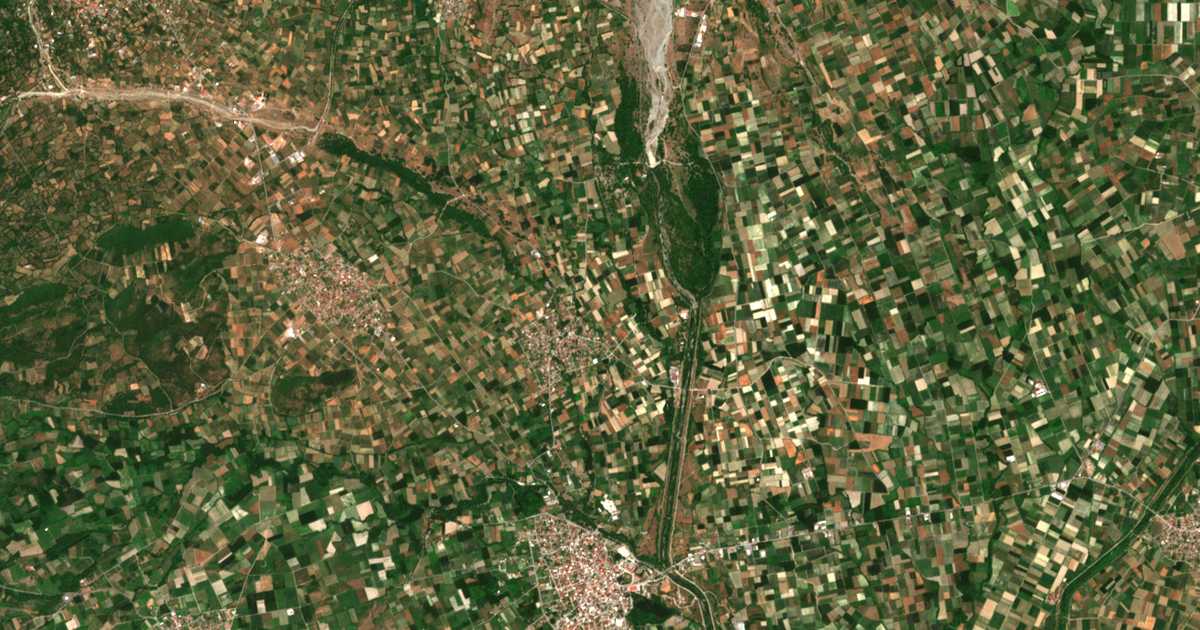 Carte satellite de Dorothéa