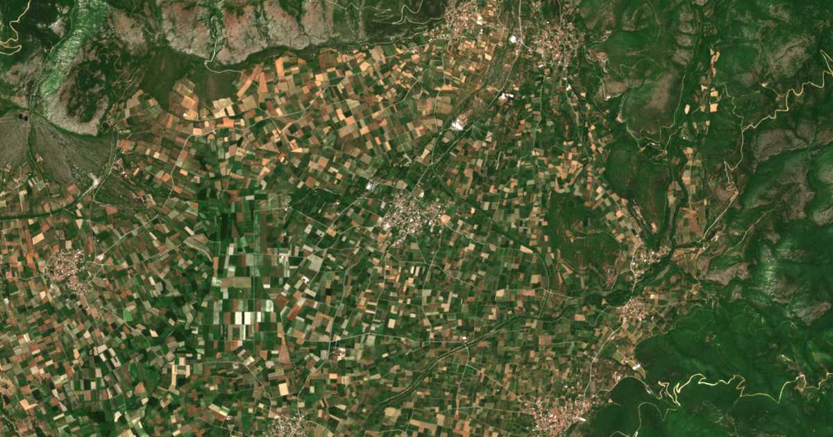 Carte satellite de Filóteia