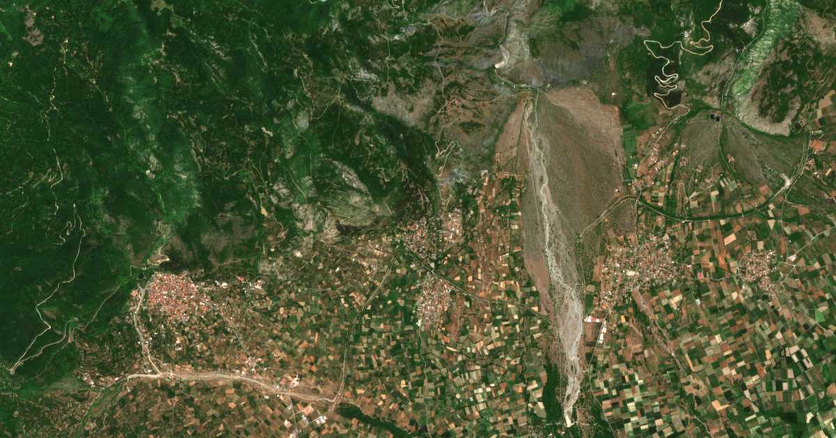 Carte satellite de Garéfio