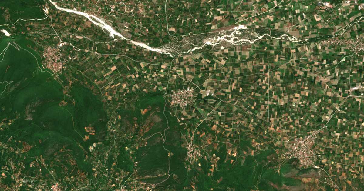 Carte satellite de Megaplátanos