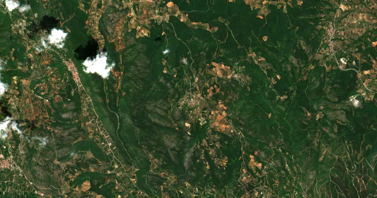 Carte satellite de Lýkoi