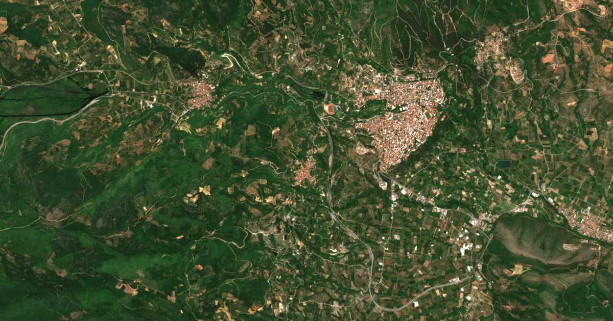 Carte satellite de Mesimérion
