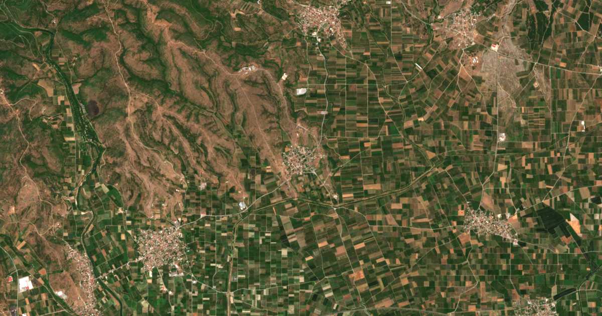 Carte satellite de Ánydron