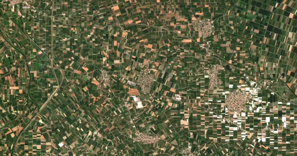 Carte satellite de Kallípolis