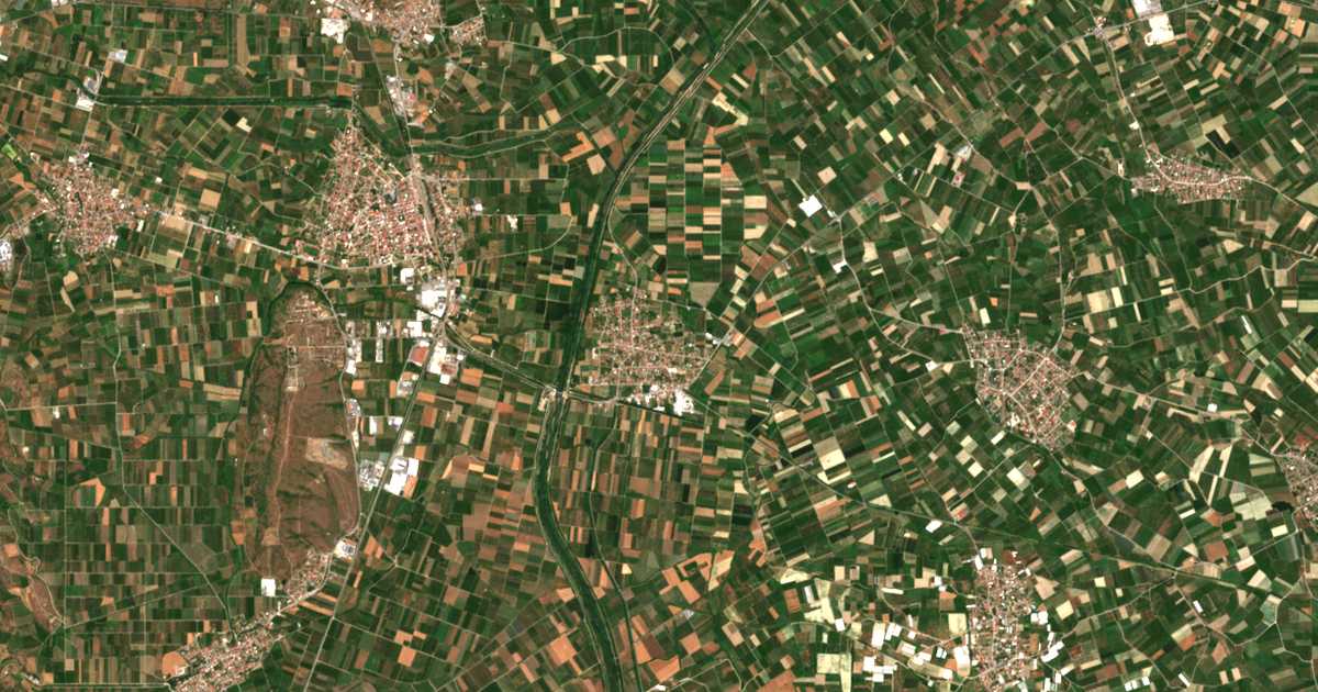 Carte satellite de Lipochório