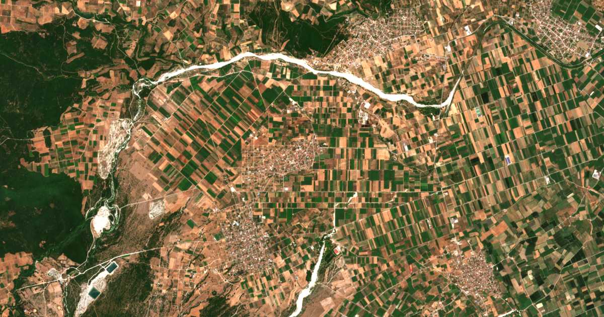 Carte satellite de Ágios Spyrídon