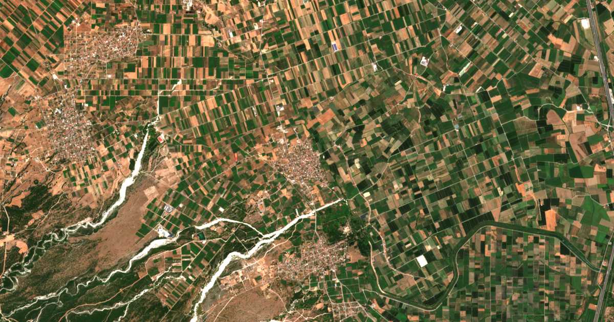 Carte satellite de Karítsa