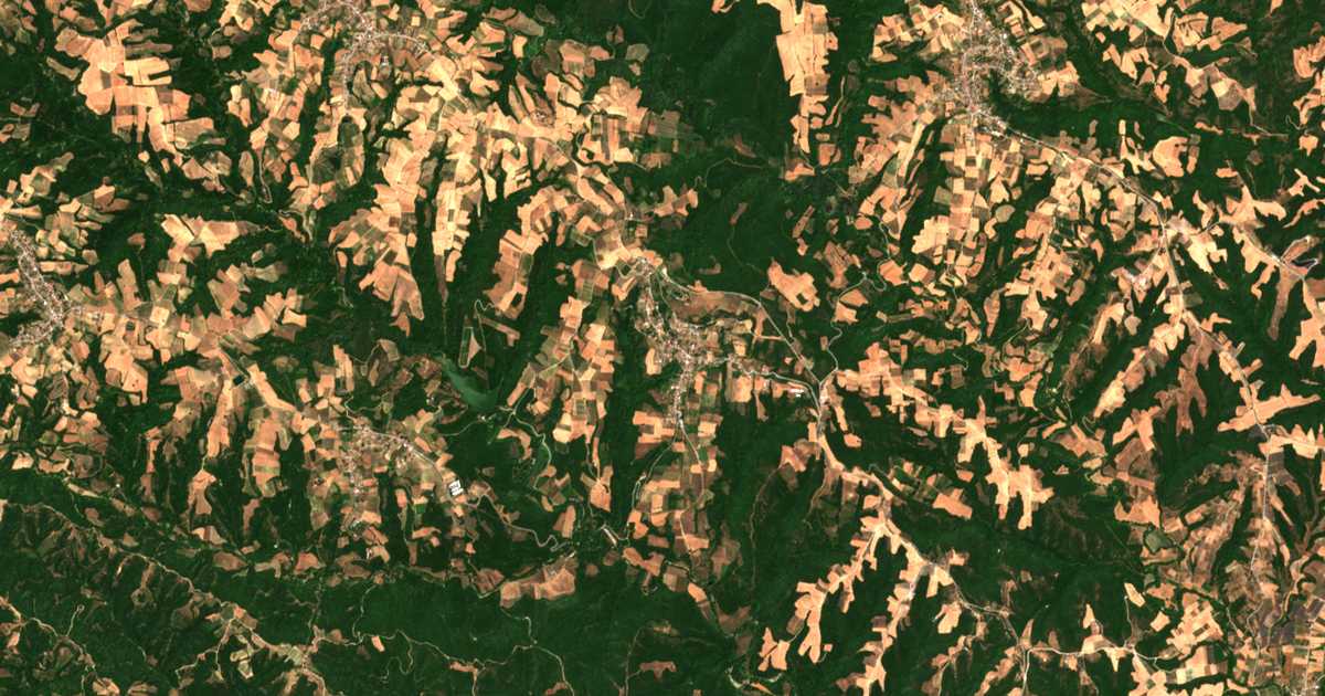 Carte satellite de Exochí