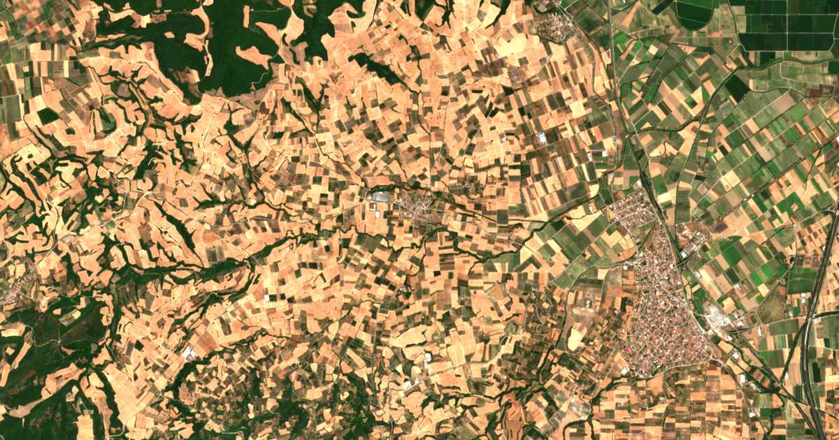 Carte satellite de Paliámbela