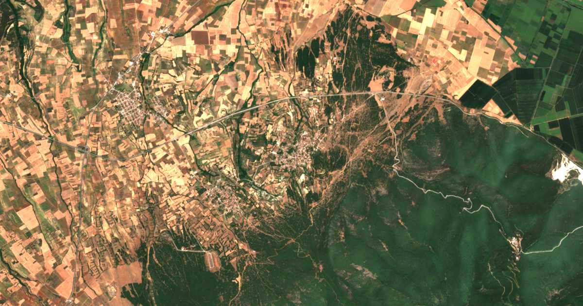 Carte satellite de Kormísta