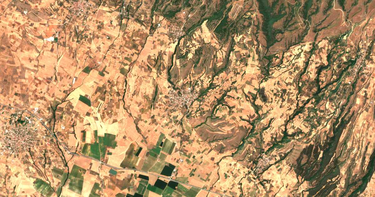 Carte satellite de Dafnoúdion