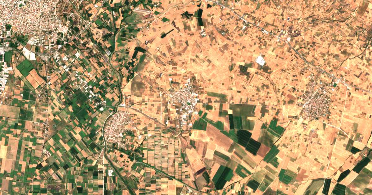 Carte satellite de Monóvrysi