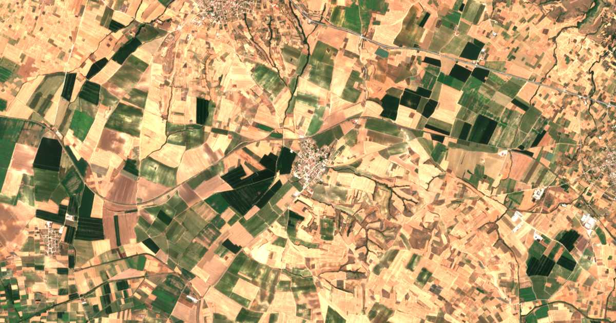 Carte satellite de Toúmpa