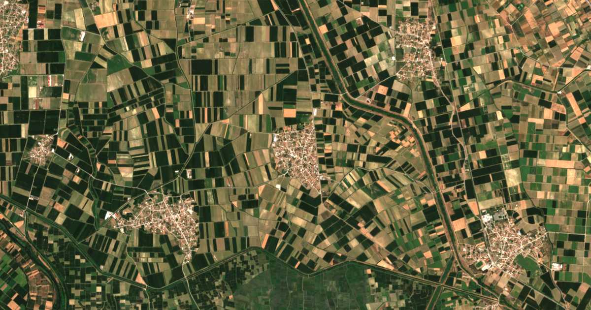 Carte satellite de Ammoudiá