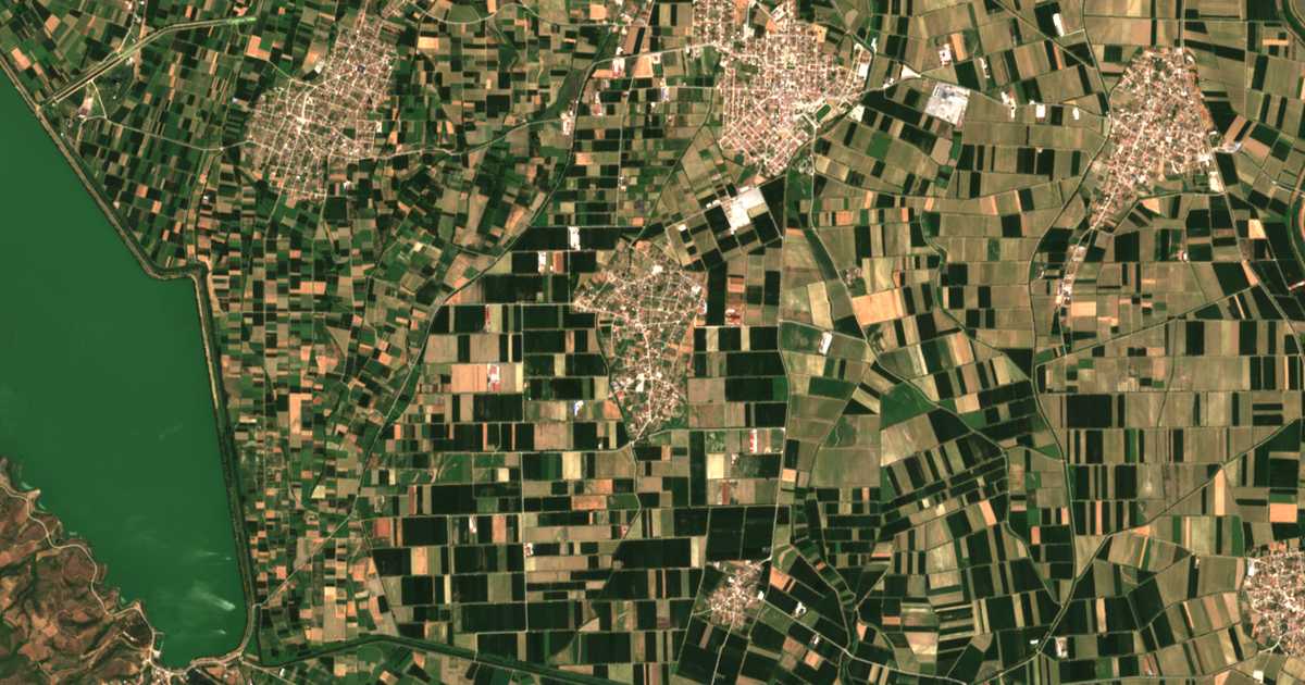 Carte satellite de Dasochórion