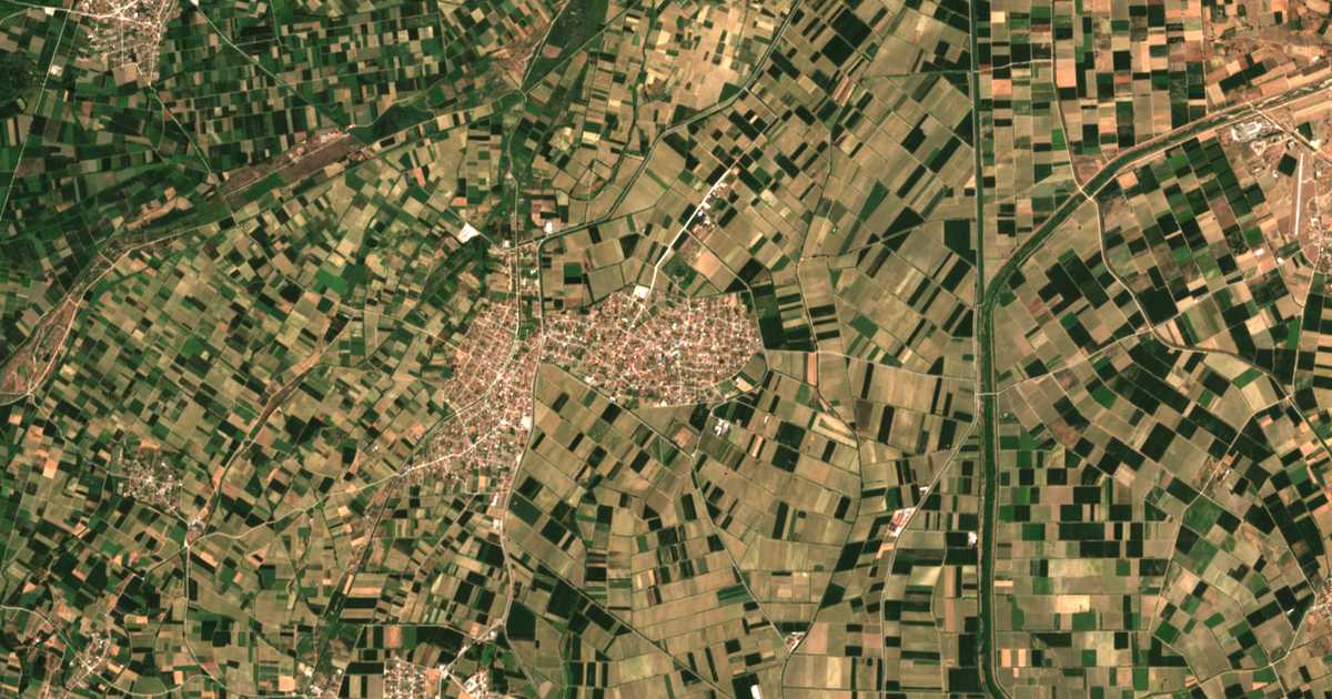 Carte satellite de Koímisis