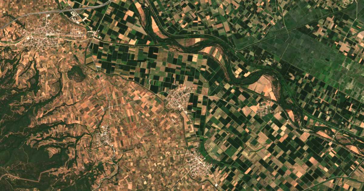 Carte satellite de Livadochórion
