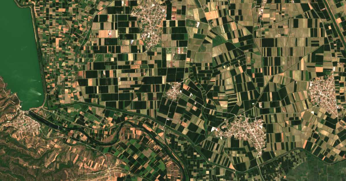 Carte satellite de Psomotópion