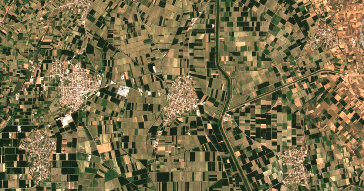 Carte satellite de Valterón
