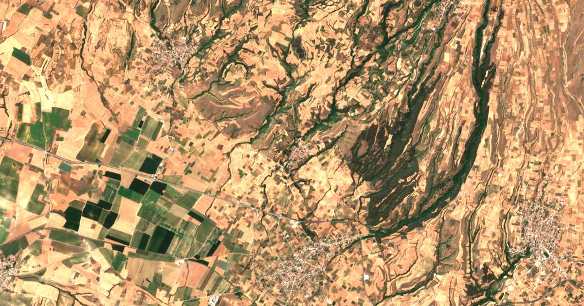 Carte satellite de Ágios Christóforos