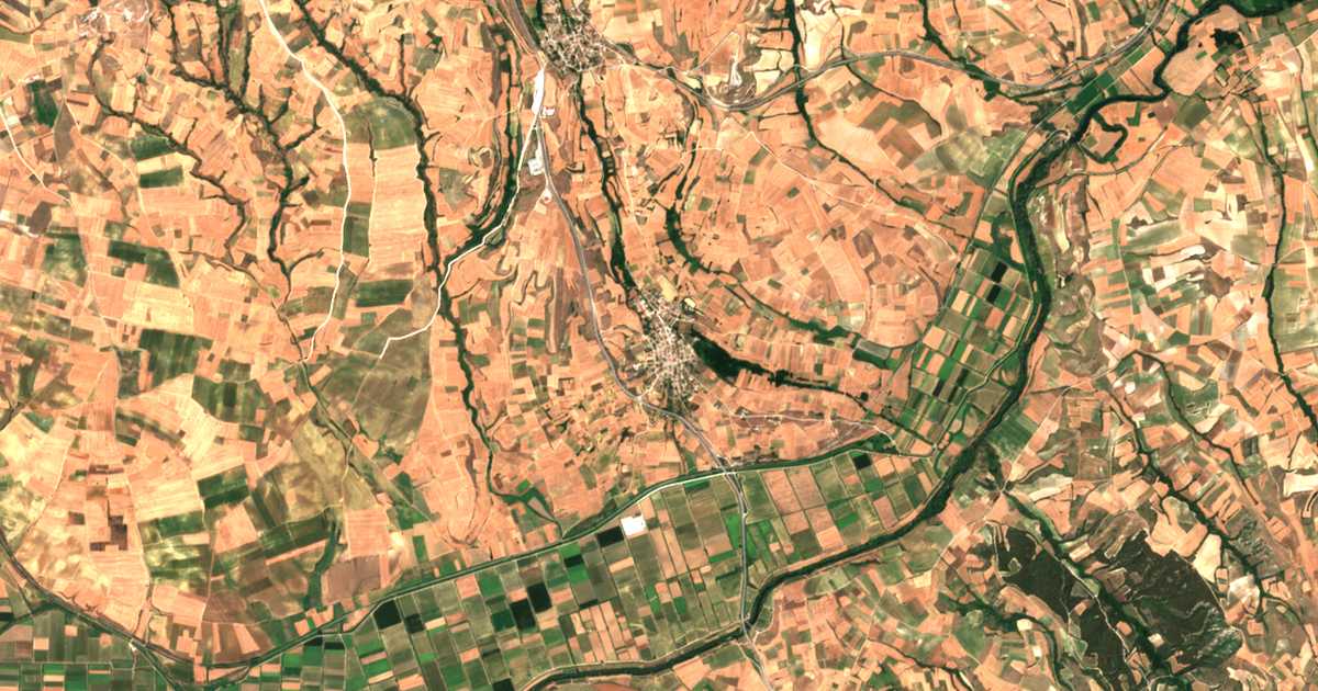 Carte satellite de Dímitra