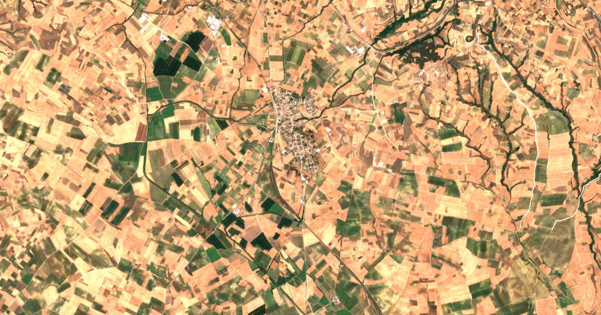 Carte satellite de Néa Pétra