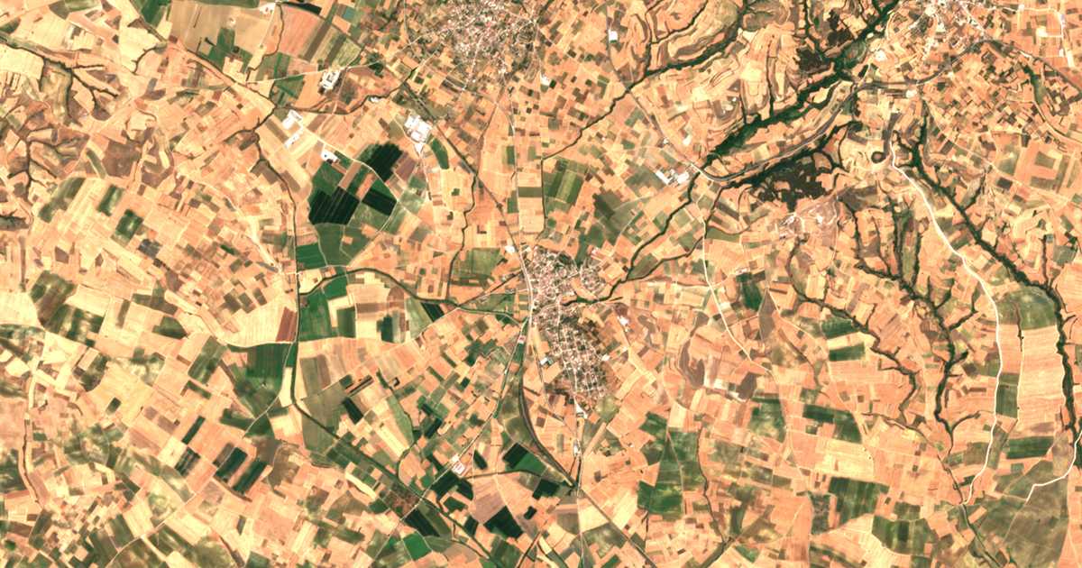Carte satellite de Tholós