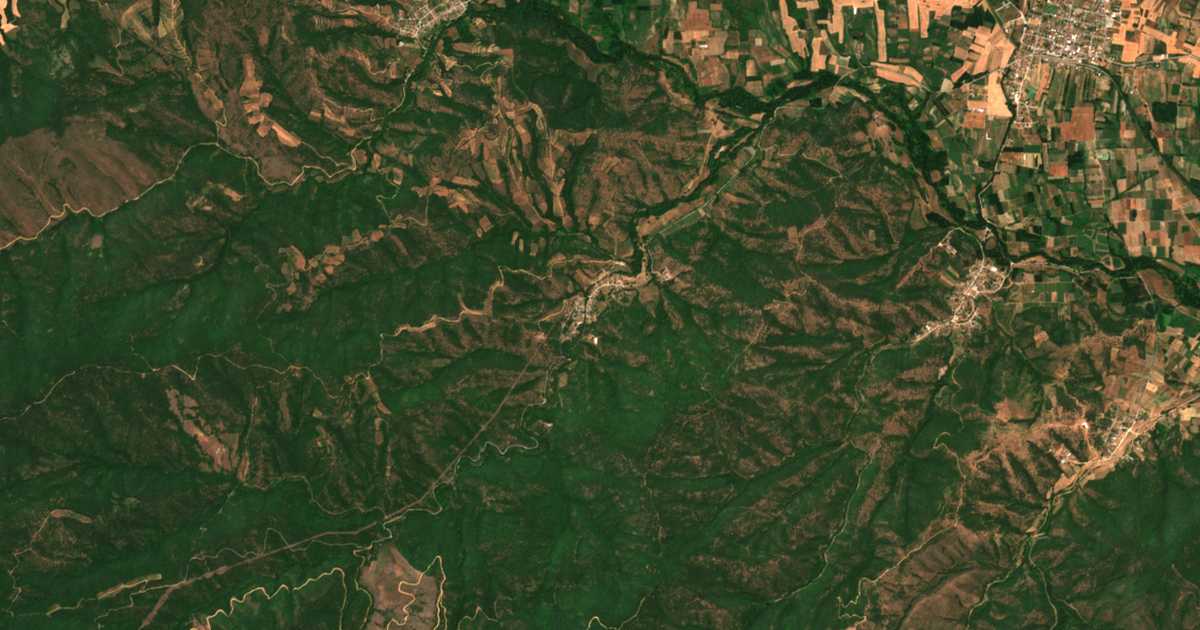 Carte satellite de Anatolí