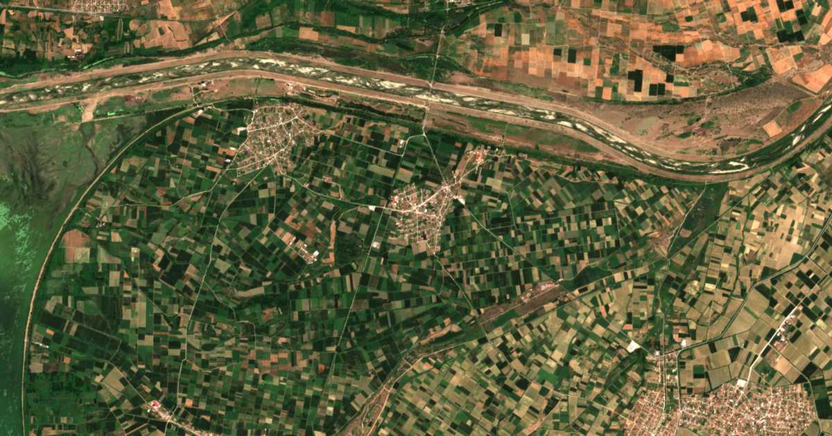 Carte satellite de Gónimon