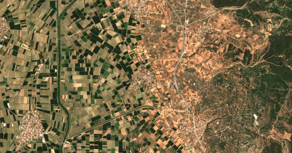 Carte satellite de Kamarotón