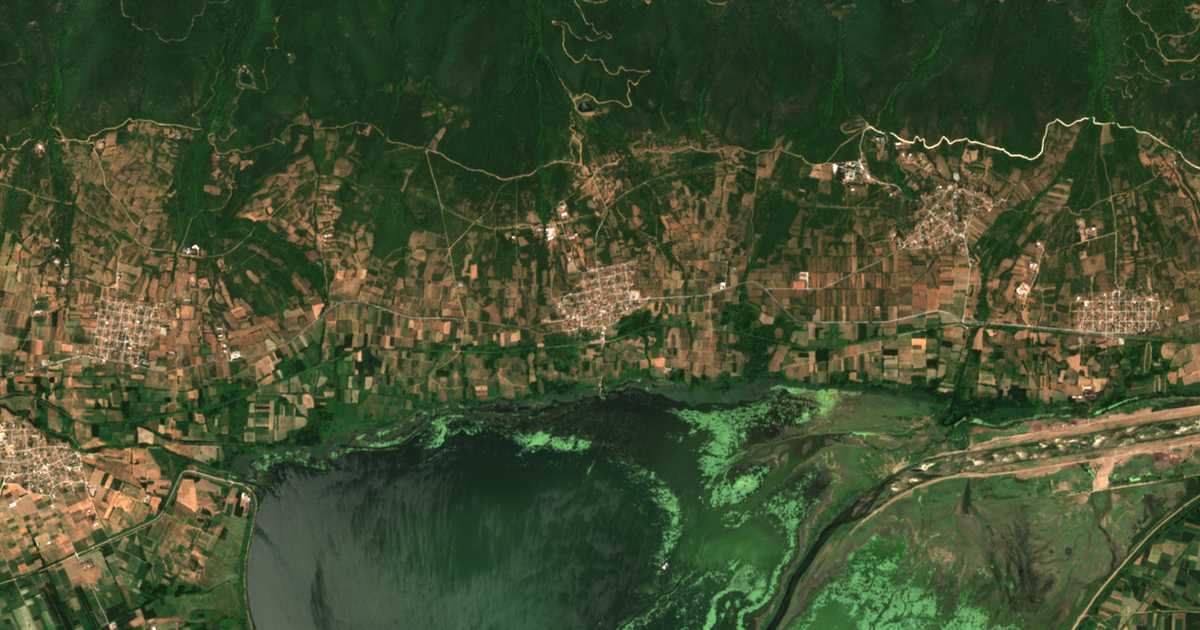 Carte satellite de Mandrákion