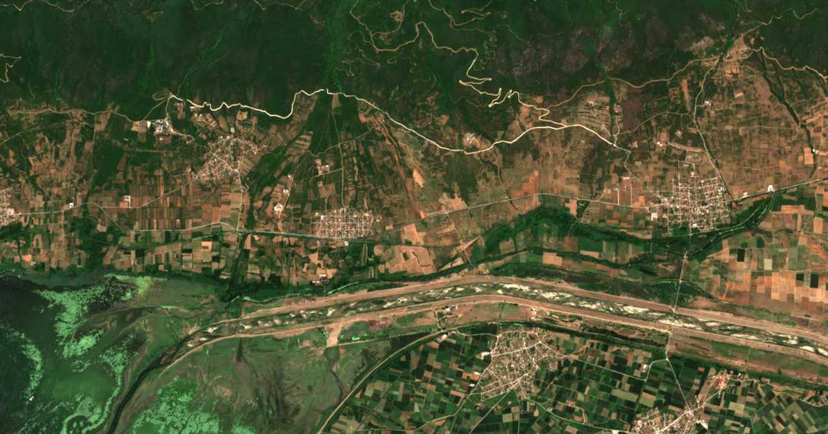 Carte satellite de Omalón