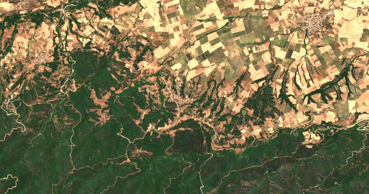 Carte satellite de Aidonochórion