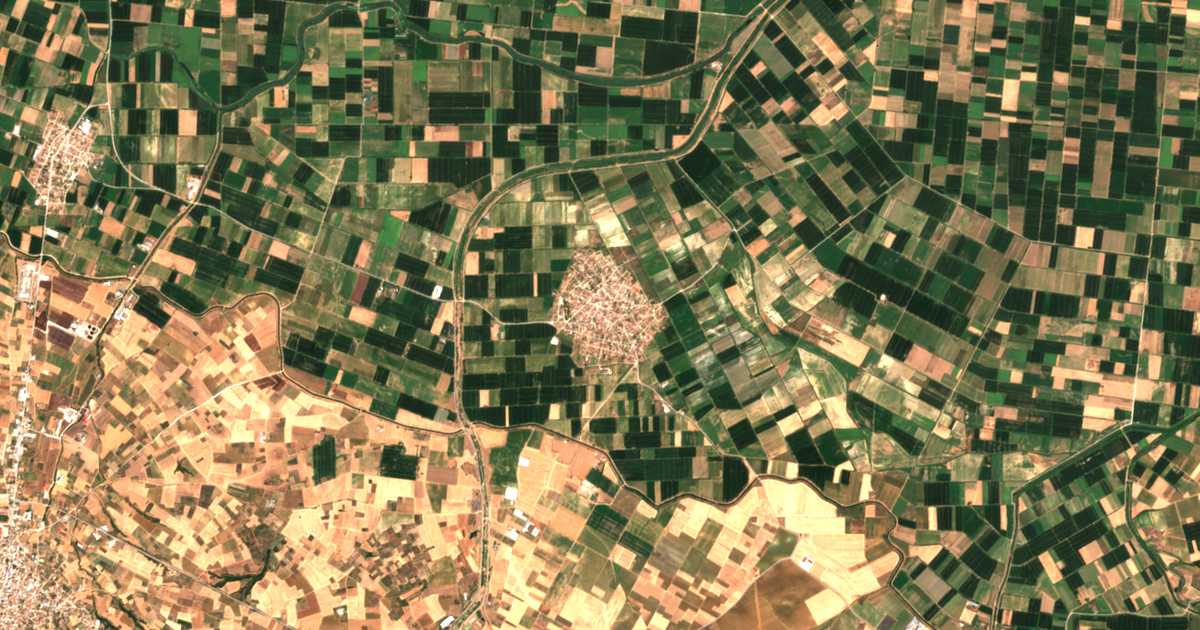 Carte satellite de Flámpouron