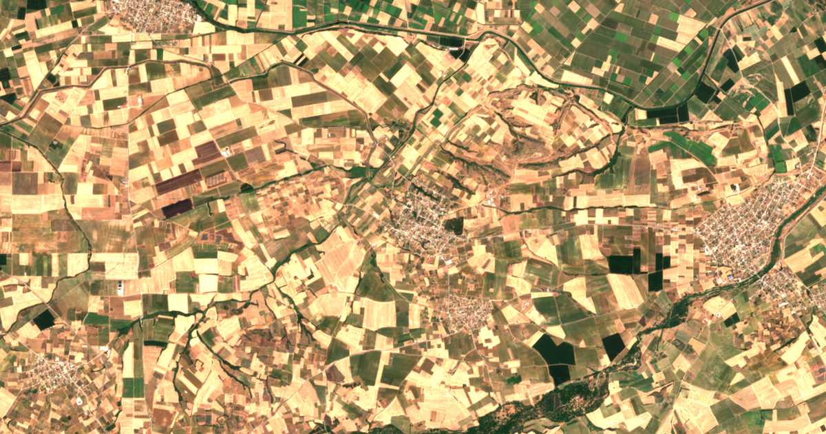 Carte satellite de Ívira