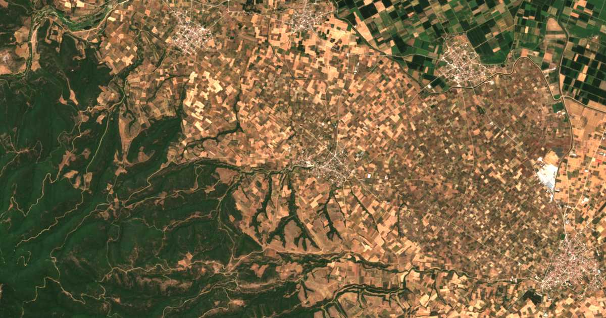 Carte satellite de Nikókleia