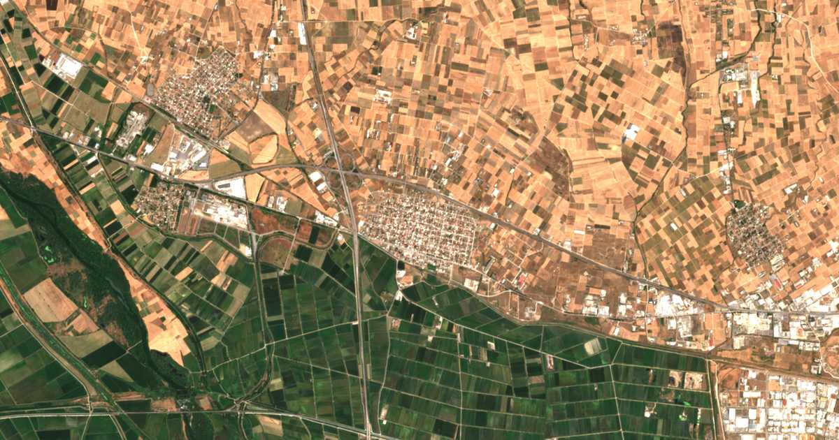 Carte satellite de Ágios Athanásios