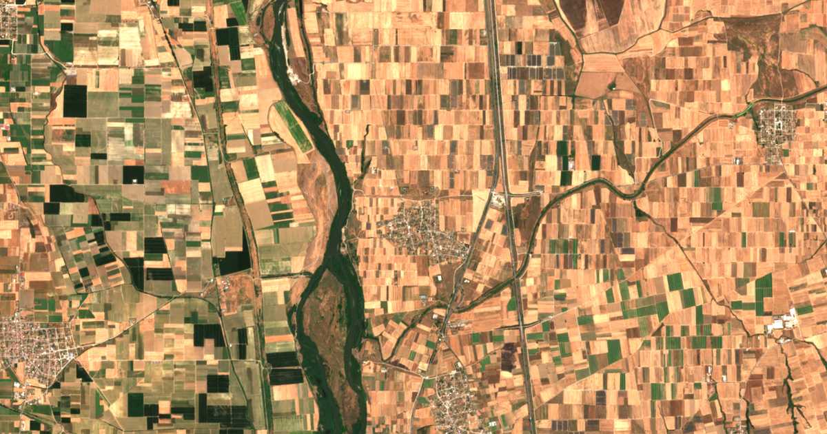 Carte satellite de Akropótamos
