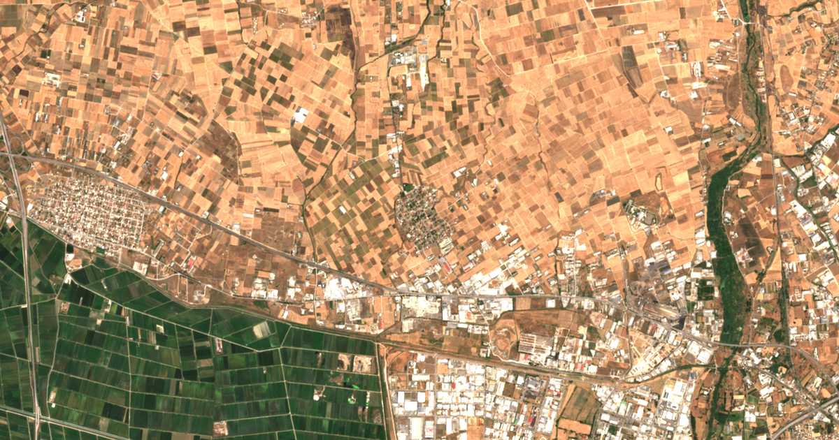 Carte satellite de Anchíalos