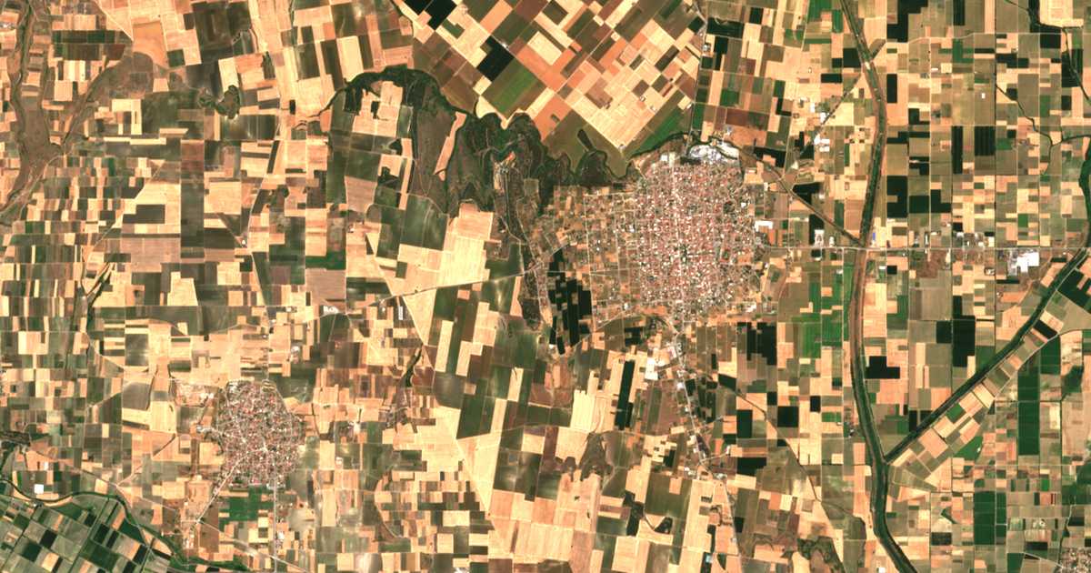 Carte satellite de Ergatikés Katikíes