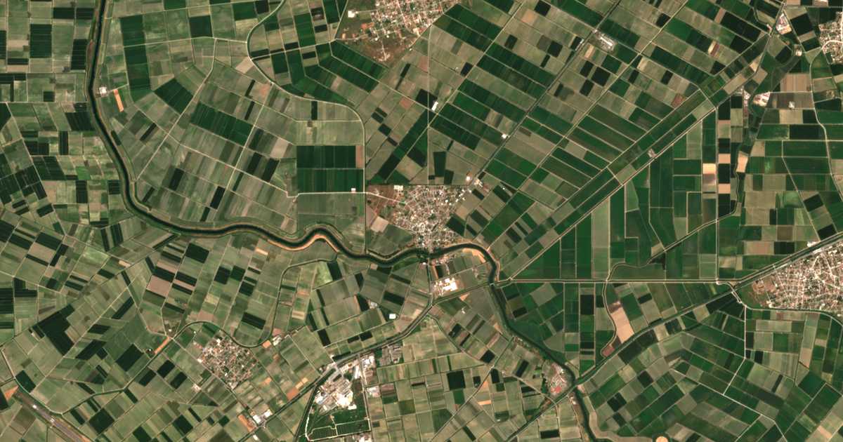 Carte satellite de Loudías
